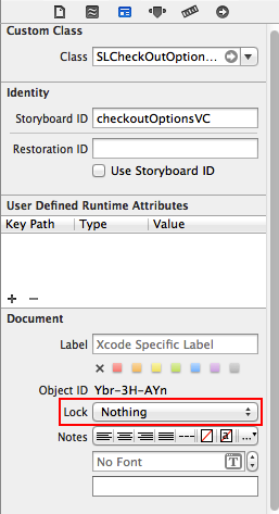 XCode5 Lock for UIViewControllers